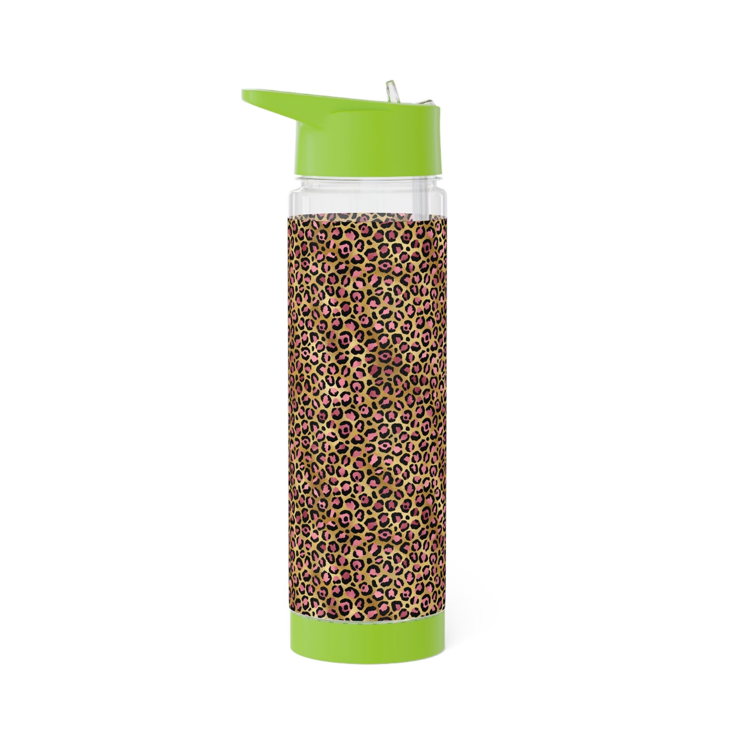 Leopard Luxe Infuser Water Bottle