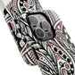 InkWhirl Fusion Stylish Tough Magnetic iPhone Case,  Unique Design, Gift for Him/Her, Trendy Accessory, Artist Collaboration, Durable Protection,Magsafe iPhone case