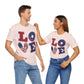 Patriotic Love Unisex Jersey Short Sleeve Tee