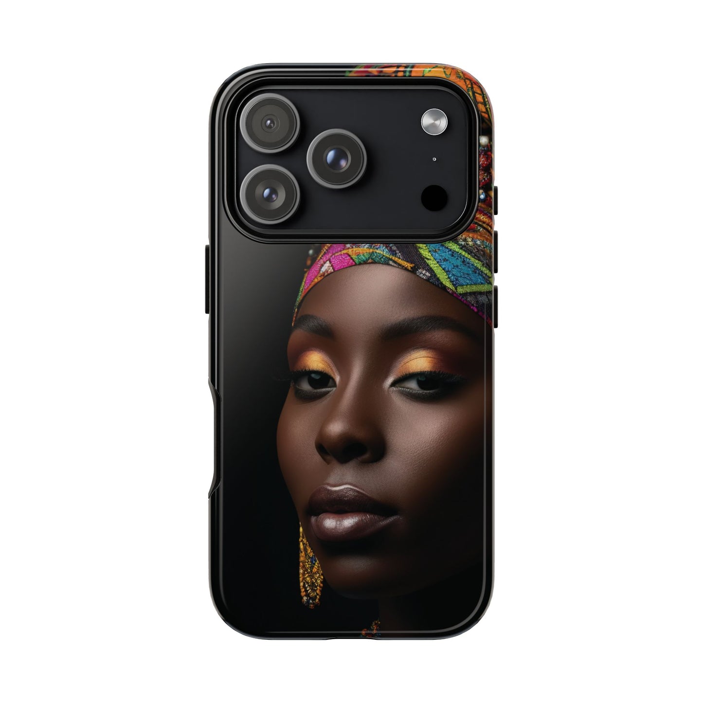 Regal Reflections: African Majesty Tough Google Pixel, iPhone and Samsung Cases.