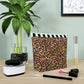 Leopard Luxe Cotton Cosmetic Bag