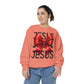 JESUS Charm Unisex Garment-Dyed Sweatshirt