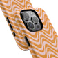 Stylish Tough Magnetic Case for Your iPhone - Trendy Wave Design, Durable Protector, Gift for Her, Cool Tech Accessory, Unique iPhone Cover, Magsafe iPhone Cover.