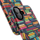 Colorful Book-Themed Phone Case, Literary Gift, Tough Magnetic Case, Book Lover’s Accessory, Phone Protection, Reading Enthusiast