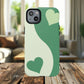 Tough Magnetic iPhone Case with Heart Design, Perfect for Gifts, Valentine's Day, Everyday Use, Stylish Protection, IPhone Cover