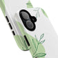 Stylish Tough iPhone Magnetic Cases with Leaf Design, iPhone Protection Cases, Greenery iPhone Covers, Eco-Friendly iPhone Accessories, Gift for Her.