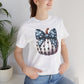 Polka Dot Pumpkin Charm Unisex Jersey Short Sleeve Tee