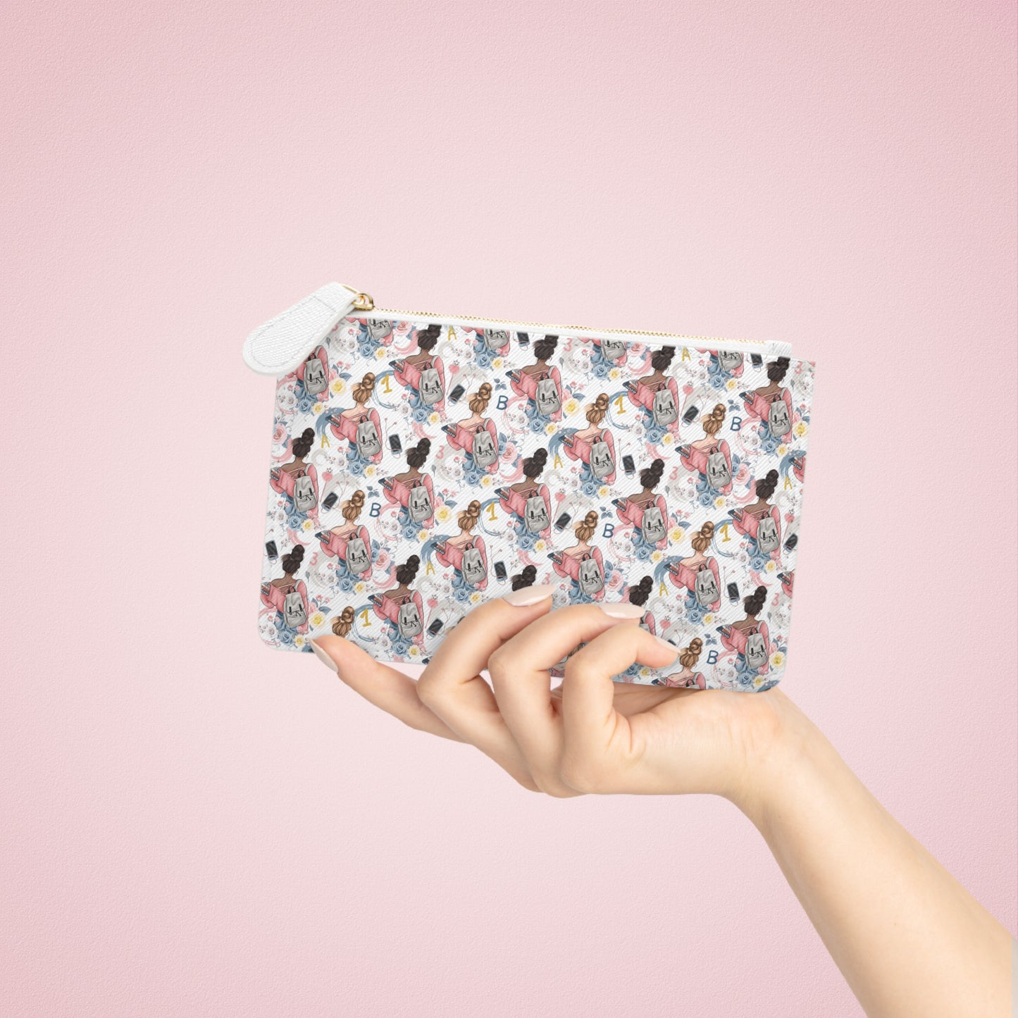 Study Chic Mini Clutch Bag - Trendy Feminine Design for Everyday Use