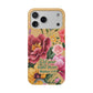 Floral Bible Verse Phone Case with Card Holder — "Let Your Light Shine" (Matthew 5:16)
