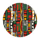 Tribal Harmony Vibrant Mouse Pad - Colorful Desk Accessory for Home Office.