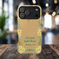 Let your Light Shine Matthew 5:16, Inspirational Gift, Tough iPhone Magnetic Case Scripture, Floral Bible Verse, MagSafe® iPhone® Tough Case, iPhone 14, iPhone 15, iPhone 16, Pro, Pro Max, Plus.