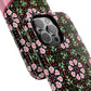 Personalized Twilight Petal Tapestry Floral Tough Magnetic MagSafe® iPhone Case, Durable iPhone Protector, Unique Gift for Her, Stylish Tech Accessories.