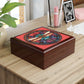 Dragonfly Stained Glass Jewelry Box — Decorative Trinket Keepsake for Her