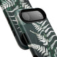 Elegant Fern Design Phone Case, Tough iPhone Cover, Nature Lover Gift, Botanical Phone Protector, Eco-Friendly Accessory