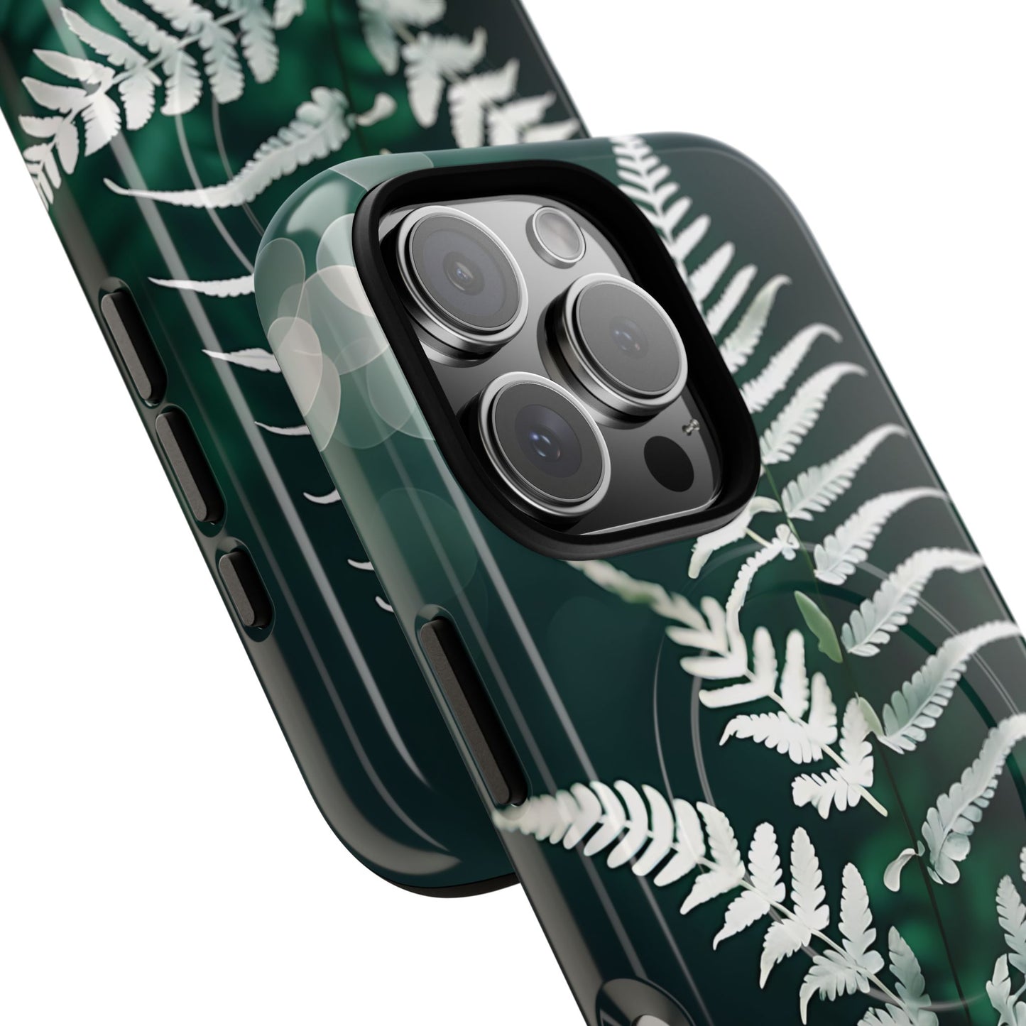 Elegant Fern Design Phone Case, Tough iPhone Cover, Nature Lover Gift, Botanical Phone Protector, Eco-Friendly Accessory
