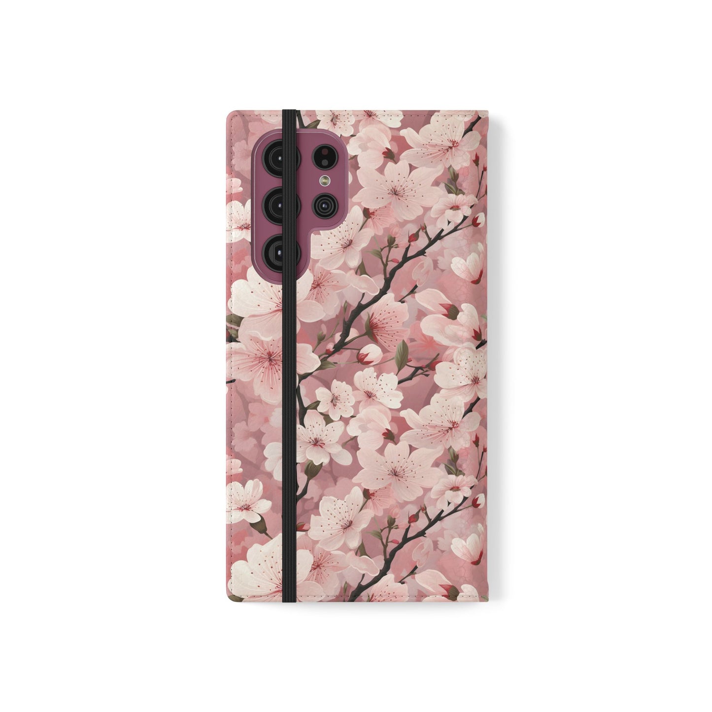 Cherry Blossom Flip Case — iPhone & Samsung Protective Phone Case