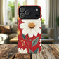 Floral Fusion Tough Magnetic Phone Case | Flower Design, Durable Protective Cover, Gift for Her, Spring Style, Unique Phone Accessory.