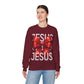 JESUS Unisex Heavy Blend™ Crewneck Sweatshirt.