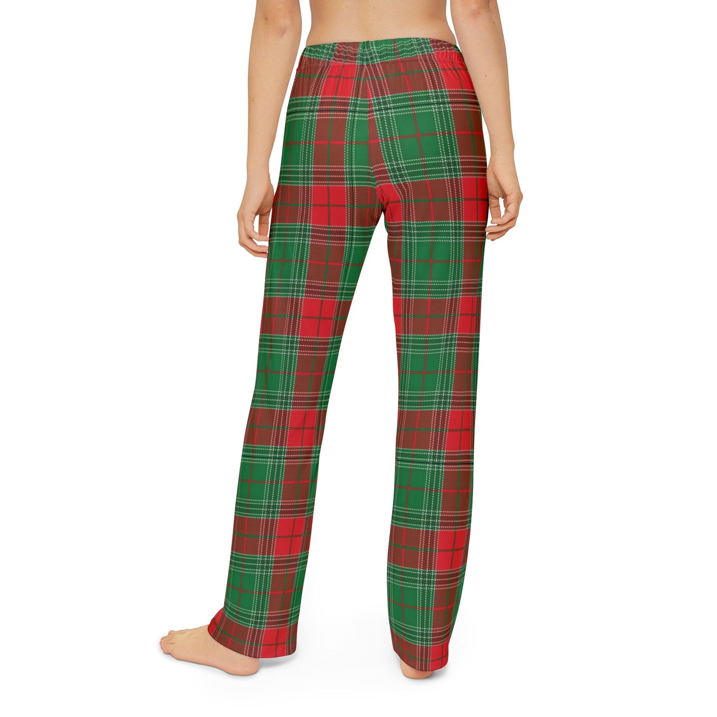 Green Plaid Perfection Kids Pajama Pants