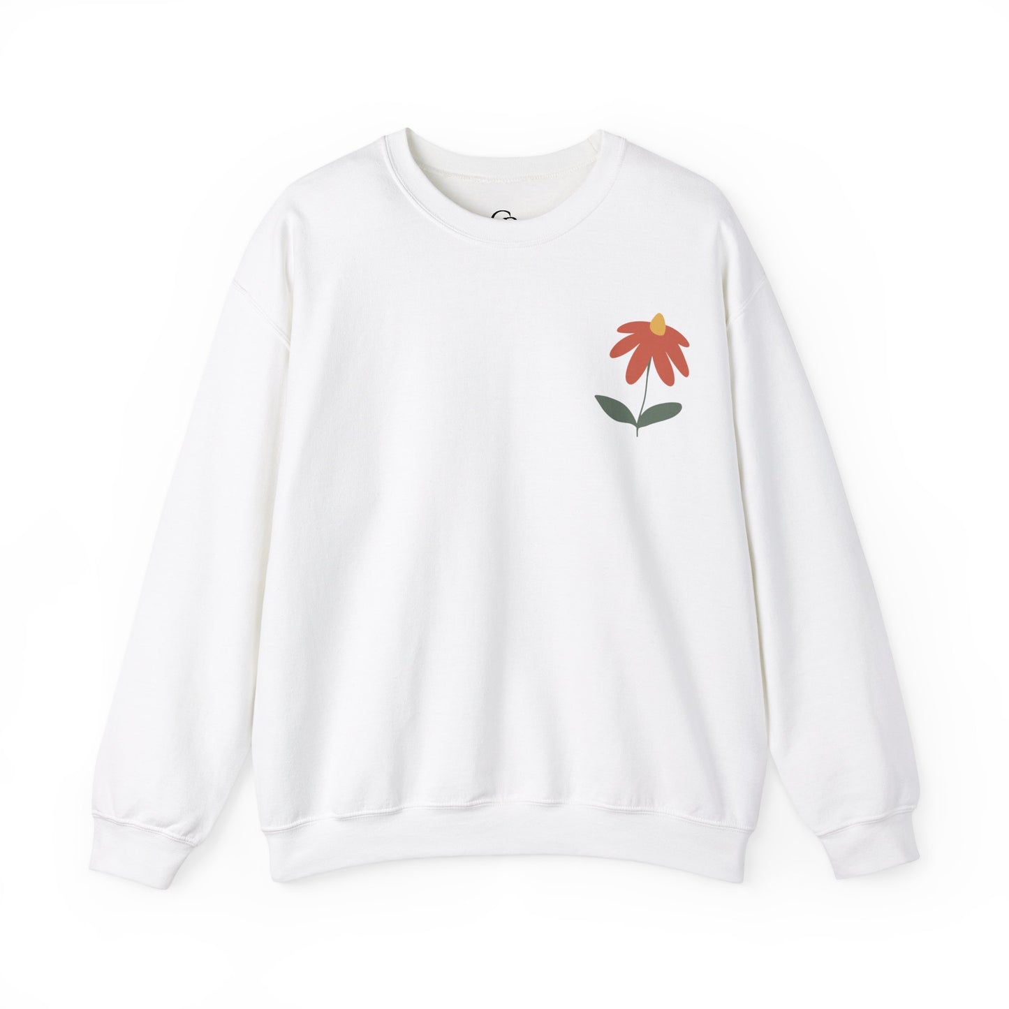 "All-Around Beauty" Unisex Floral Crewneck Sweatshirt