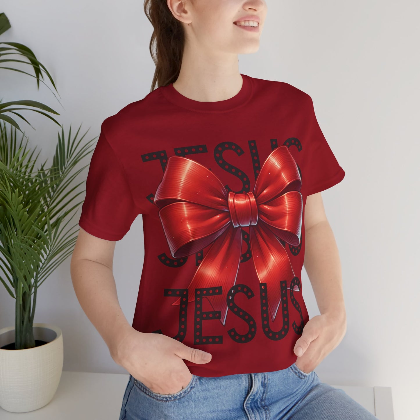 JESUS Unisex Jersey Bella Canvas Short Sleeve Tee