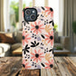 Stylish Soft Petal Noir iPhone Case, Floral iPhone Accessory for Her, Tough iPhone Magnetic Cases, Trendy iPhone Cover, Gift for Friends, Summer Vibes