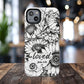 Loved John 3:16, Inspirational Gift, Tough iPhone Magnetic Case Scripture, Sunflower Bible Verse, MagSafe® iPhone® Tough Case, iPhone 14, iPhone 15, iPhone 16, Pro, Pro Max, Plus