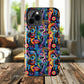 Psychedelic Visions Vibrant Art iPhone and Samsung Phone Case - Stylish Tough Case for Artists & Creatives.