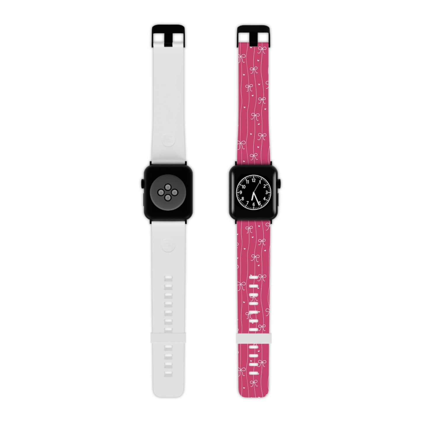 Pink Bow Coquette Apple Watch Band – Cute Giftable Strap for Women & Girls