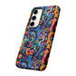 Psychedelic Visions Vibrant Samsung, iPhone and Google Pixel Phone Cases - Colorful Artistic Design