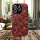 Crimson Bloom Tough iPhone Magnetic Case, Protective iPhone Case, Stylish iPhone Cover, Gift for Her, Mother's and Birthday Gifts, Unique Floral Accessories