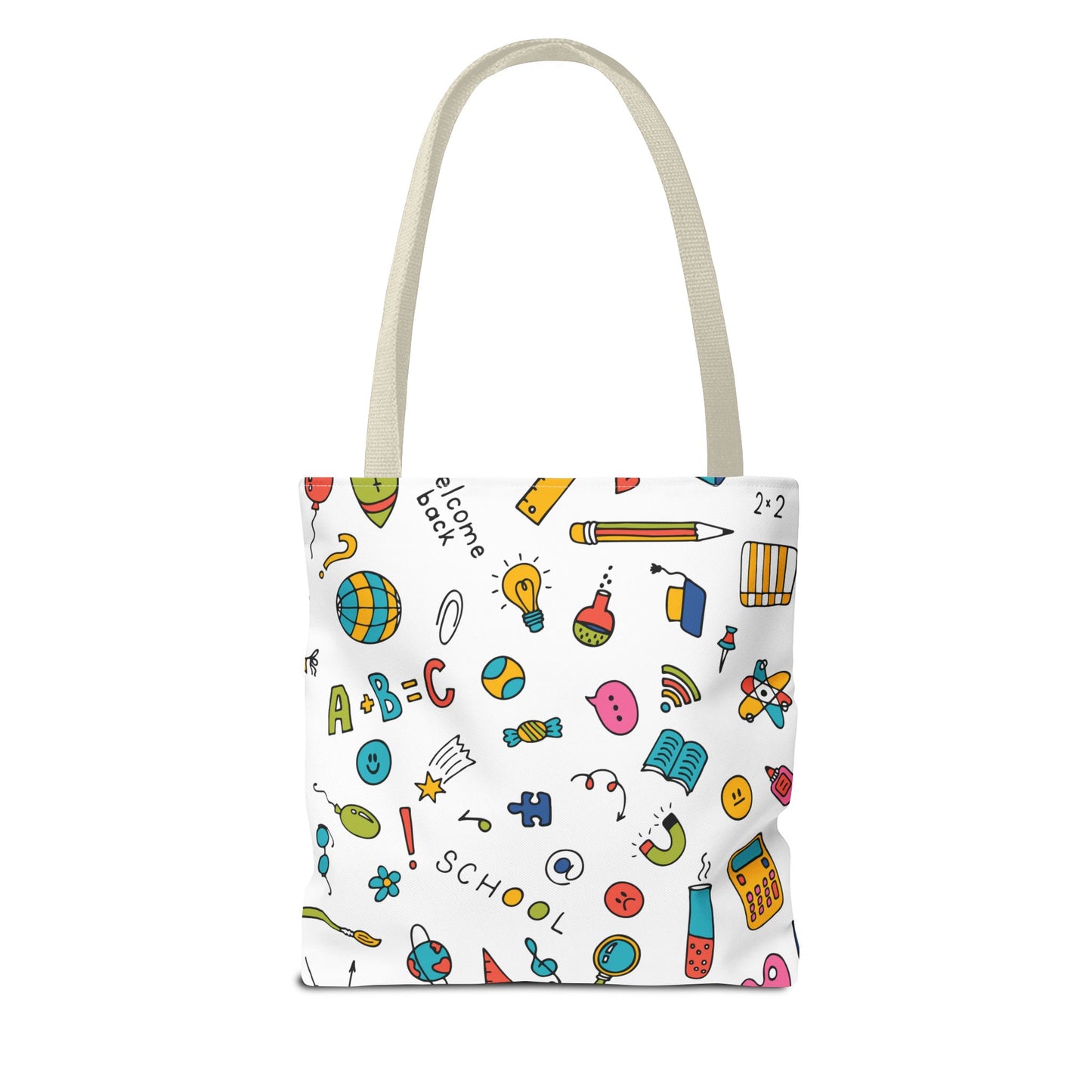 Personalized Classroom Couture Composition Book Inspired Tote Bag, Back to School Tote, Teacher Gift, Kids Bag, Custom Name Bag, Educational Accessories, Back to School Tote Bag.