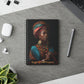 Regal African Elegance, Ethnic Beauty Softcover Notebook, A5 (PY)
