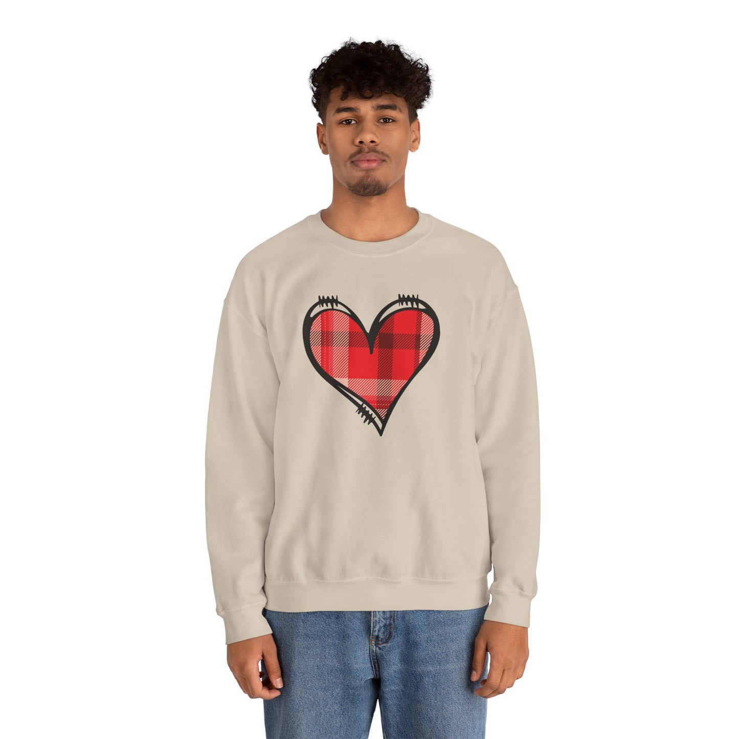 LOVE Always Unisex Heavy Gildan Blend™ Crewneck Sweatshirt.