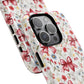 Personalized Rosette Coquette Floral Phone Case - Tough MagSafe® Magnetic Cases, Protective Cover, Stylish Tech Accessory, Gifts for Her
