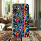 Psychedelic Visions Vibrant Art iPhone and Samsung Phone Case - Stylish Tough Case for Artists & Creatives.
