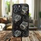 Midnight Bloom Tough iPhone Magnetic Cases,  iPhone 14, iPhone 15, iPhone 16, Pro, Pro Max, Plus MagSafe Case, Protective Tech Accessories, Gift for Her, Floral Design
