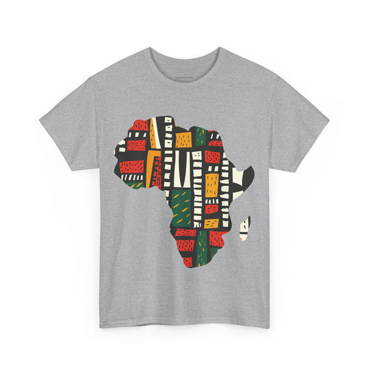 Tribal Harmony Africa Unisex Heavy Gildan Cotton Tee.