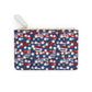 Patriotic Waves Mini Clutch Bag - Star & Stripe Design for Festivals and Celebrations