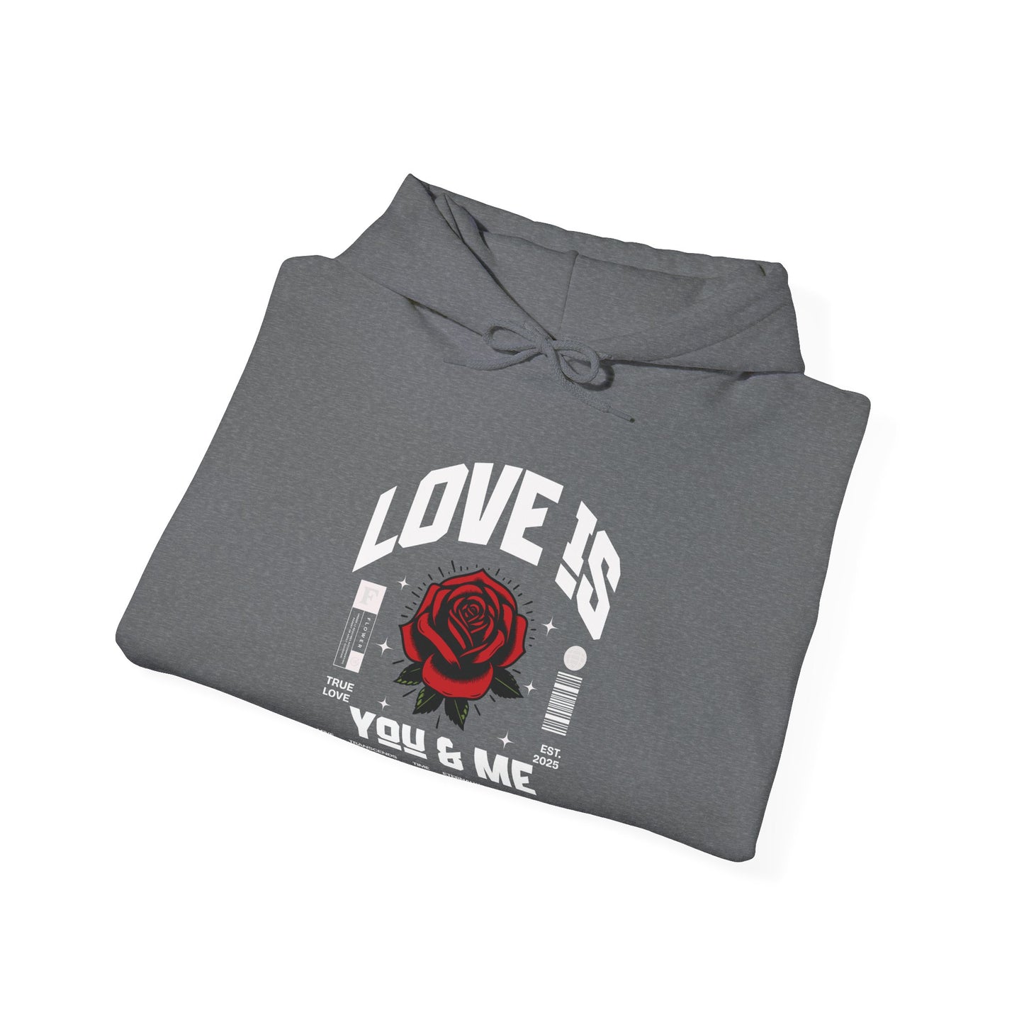 You and Me Unisex Gildan Hoodie Sweatshirt