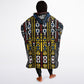 Geometric Harmony Snug Hoodie Economy - AOP