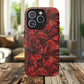Crimson Bloom Tough iPhone Magnetic Case, Protective iPhone Case, Stylish iPhone Cover, Gift for Her, Mother's and Birthday Gifts, Unique Floral Accessories
