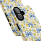 Sunshine Blue Coquette Bows Tough iPhone Magnetic Case for iPhones, Cute iPhone Cover, Spring Gift, Durable Case, Custom iPhone Protection
