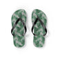 Grey Tropical Bliss Flip Flops