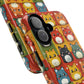 Cute Kawaii Cat iPhone Case, Tough Magnetic iPhone Case, Animal Lover Gift, Kawaii iPhone Cover, Fun Cat Design