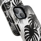 Personalized Monochrome Monstera Tropical Phone Case - Tough Magnetic MagSafe® Cases, Gifts for Nature Lovers, Stylish Phone Accessories, Gifts for Her.