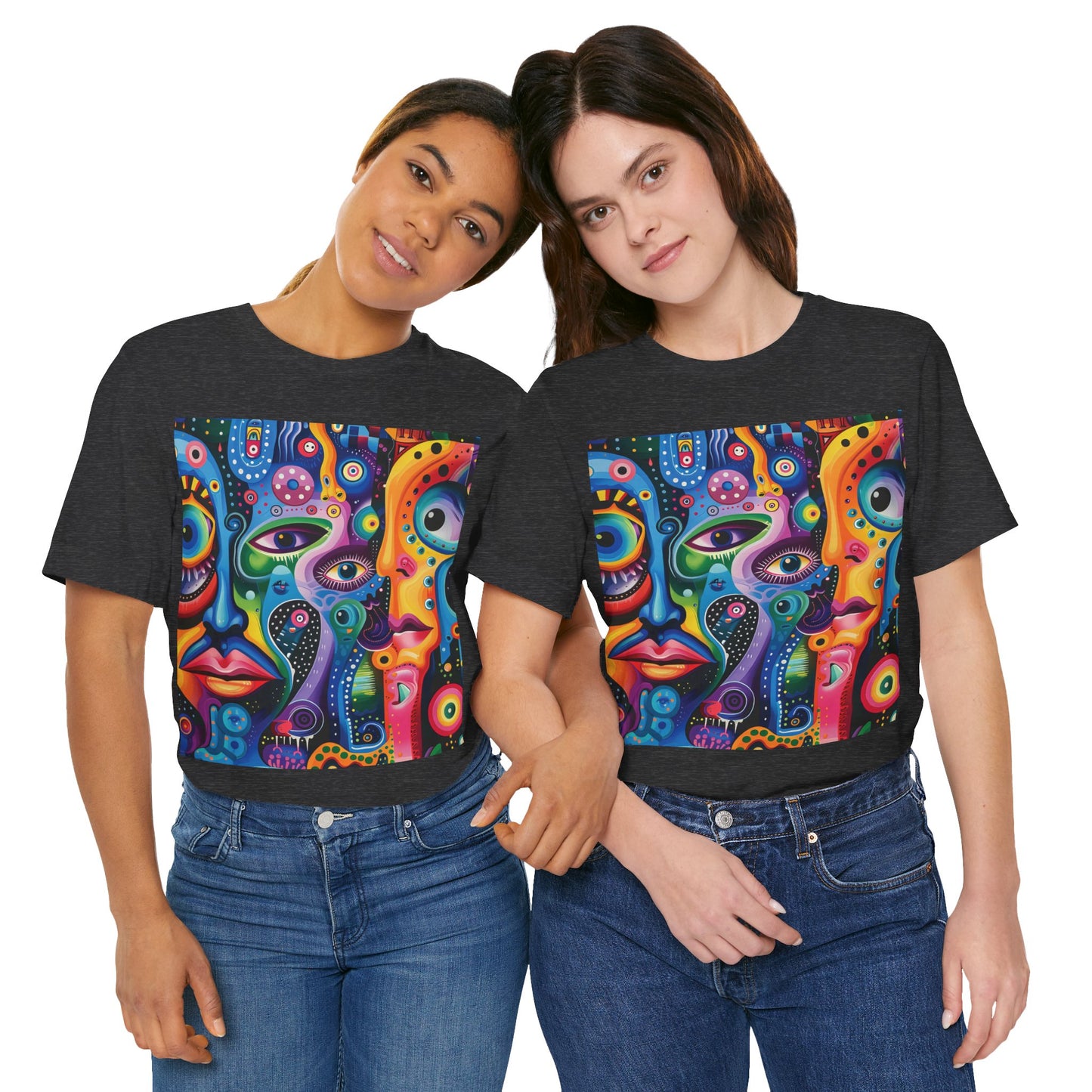 Psychedelic Visions Unisex Jersey Short Sleeve Tee