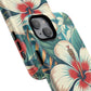 Tropical Hibiscus MagSafe® iPhone® Tough Case - Stylish Phone Protection Gift for Nature Lovers, Vibrant, Summer Vibes.