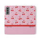 Personalized Cherry Blossom Dreams Flip iPhone and Samsung Cases — Wallet Folio with Name & Affirmation.