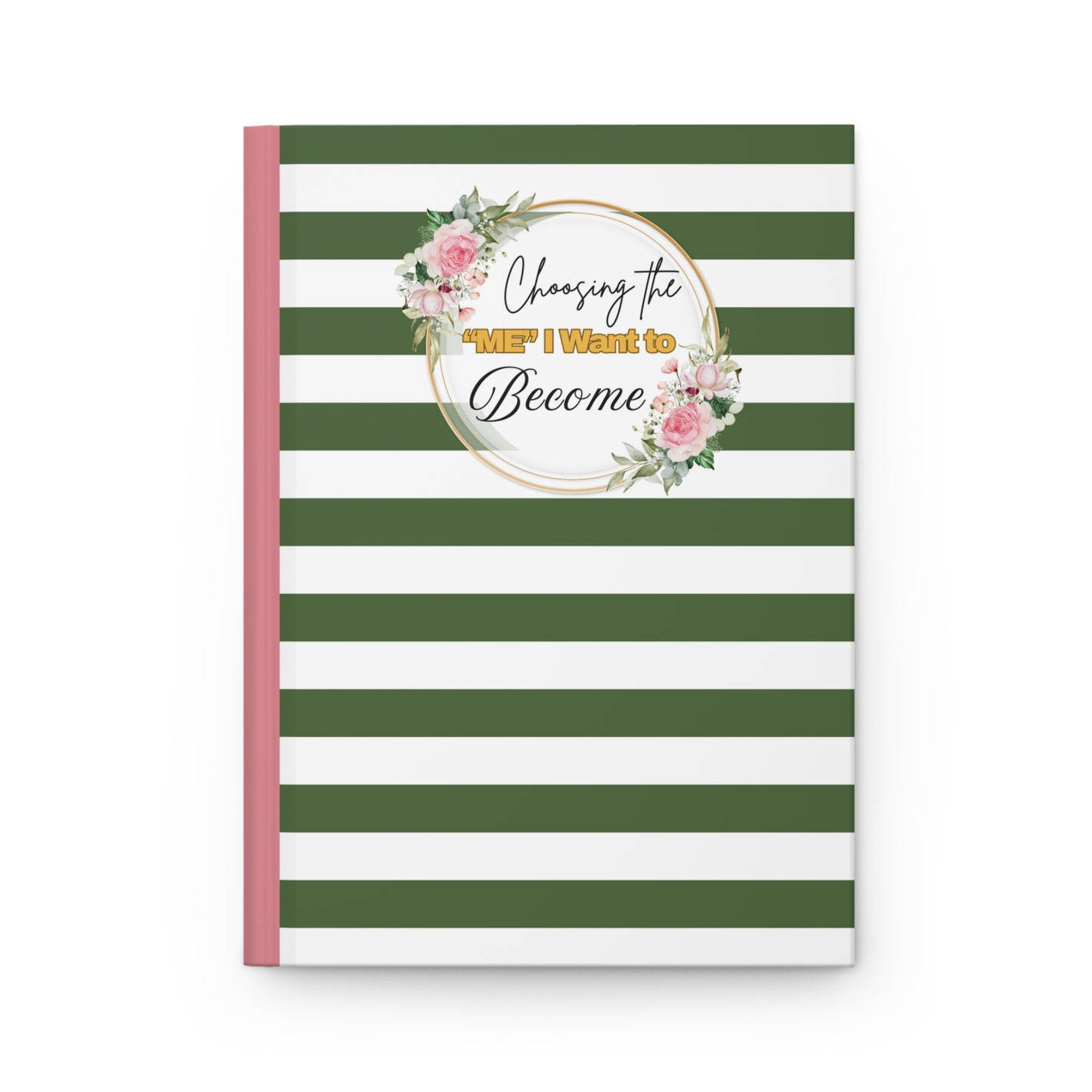 Inspirational Hardcover Journal, Motivational Notebook, Gift for Her, Self-Care, Writing Journal, Goal Setting